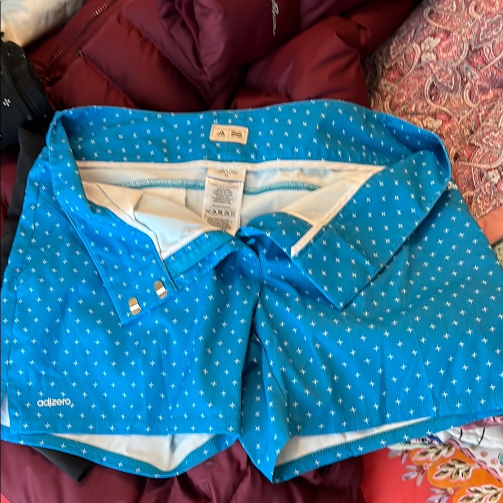 adidas Adizero Teal Athletic Shorts